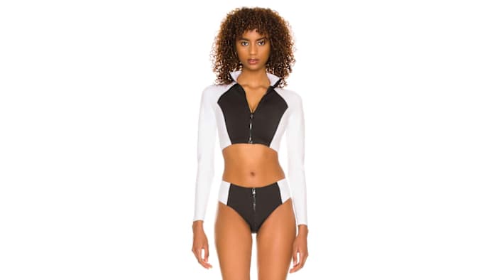 Gigi C Missy Surf Jacket Bikini Top